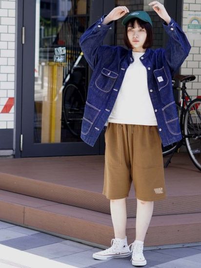 スエットベイカーショートパンツ / ブラウン