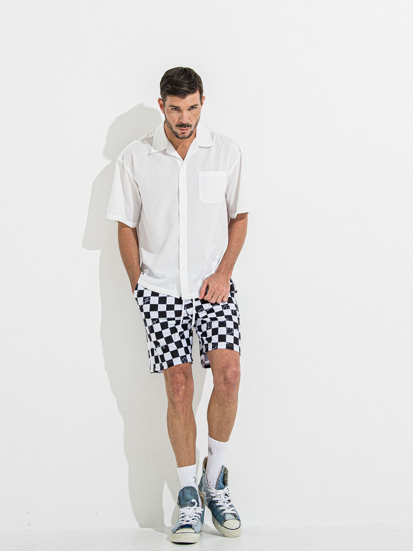 【予約品 】ZACK HALF SHIRT / ザックハーフスリーブシャツ / ホワイト