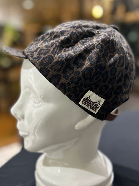 BRIDGE CAP TYPE1  LEOレオパードBROWN【Mighty Shine】