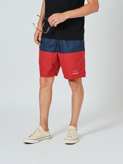 (予約品2023年10月19日18時締め) muta Light Shell Shorts / ショートパンツ / レッド 【Acanthus×muta】