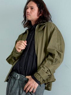 【予約品 6月2日(月) AM10時 締切】Drawmili / スイングトップジャケット / ベージュ