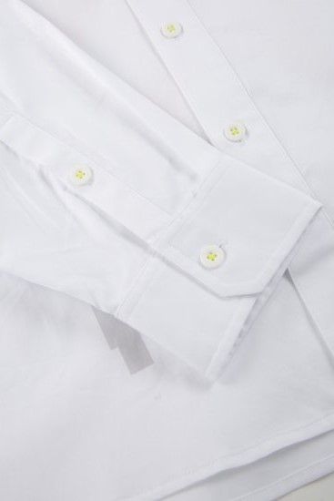 ストレッチブロードシャツ / WHITE 【BOY LONDON】