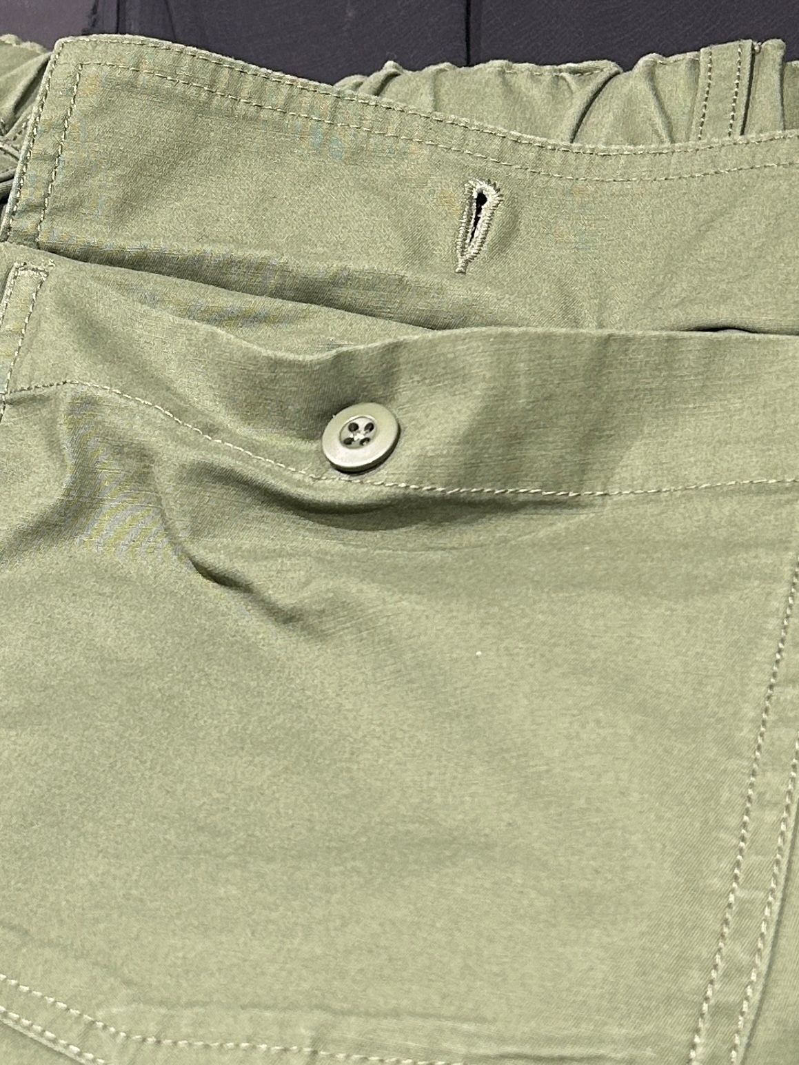 ワイドベイカーパンツ カーキ＜ブルックリンオーバーオール＞【BROOKYM OVERALL】