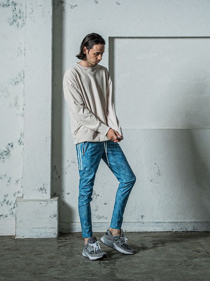 《予約11月17日19時締め》 EX sweat drop trainer / トレーナー / ベージュ