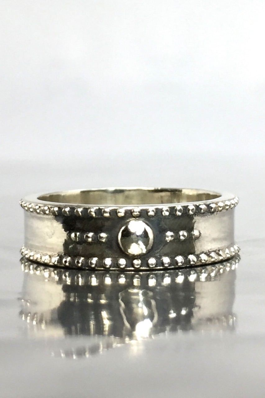 《受注生産》 STUD RING [S] リング 【GOD SIZE】 注文から2～3週間後入荷予定
