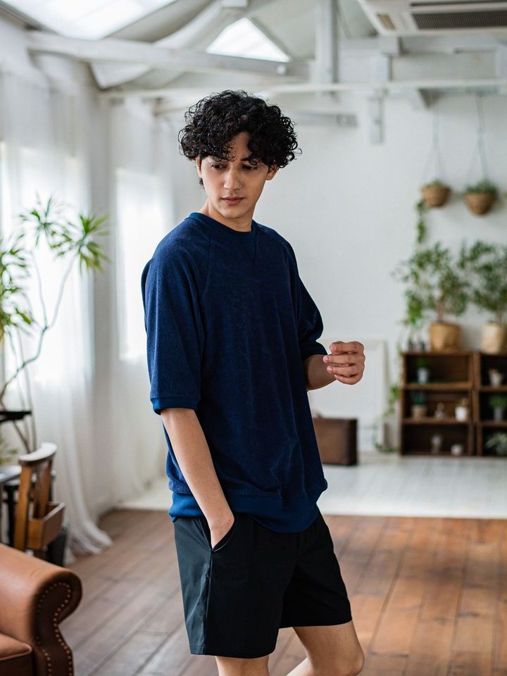 《予約品3月3日18：00締め》 PAT SHORTS / ベルト付きショーツ / ブラック