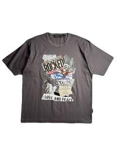 NEWYORK ROCKED S/S T グレー