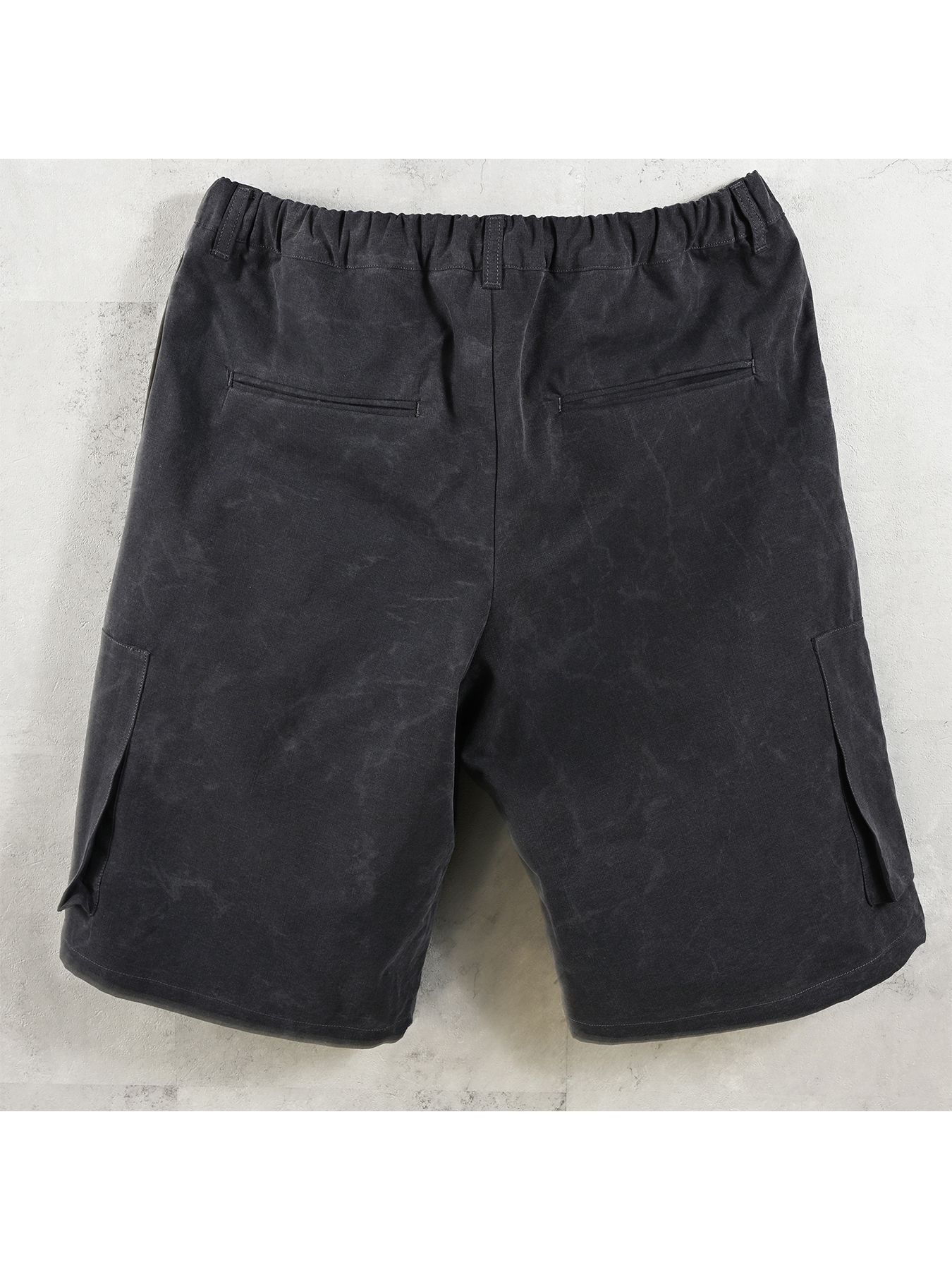【予約品 】DAVID CARGO HALF PANTS / デヴィッドカーゴハーフパンツ / ヴィンテージブラック