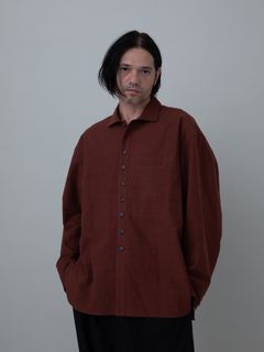 【予約品 10月26日(日) 締切】GERMANSHIRT / コットンシャツ / RED