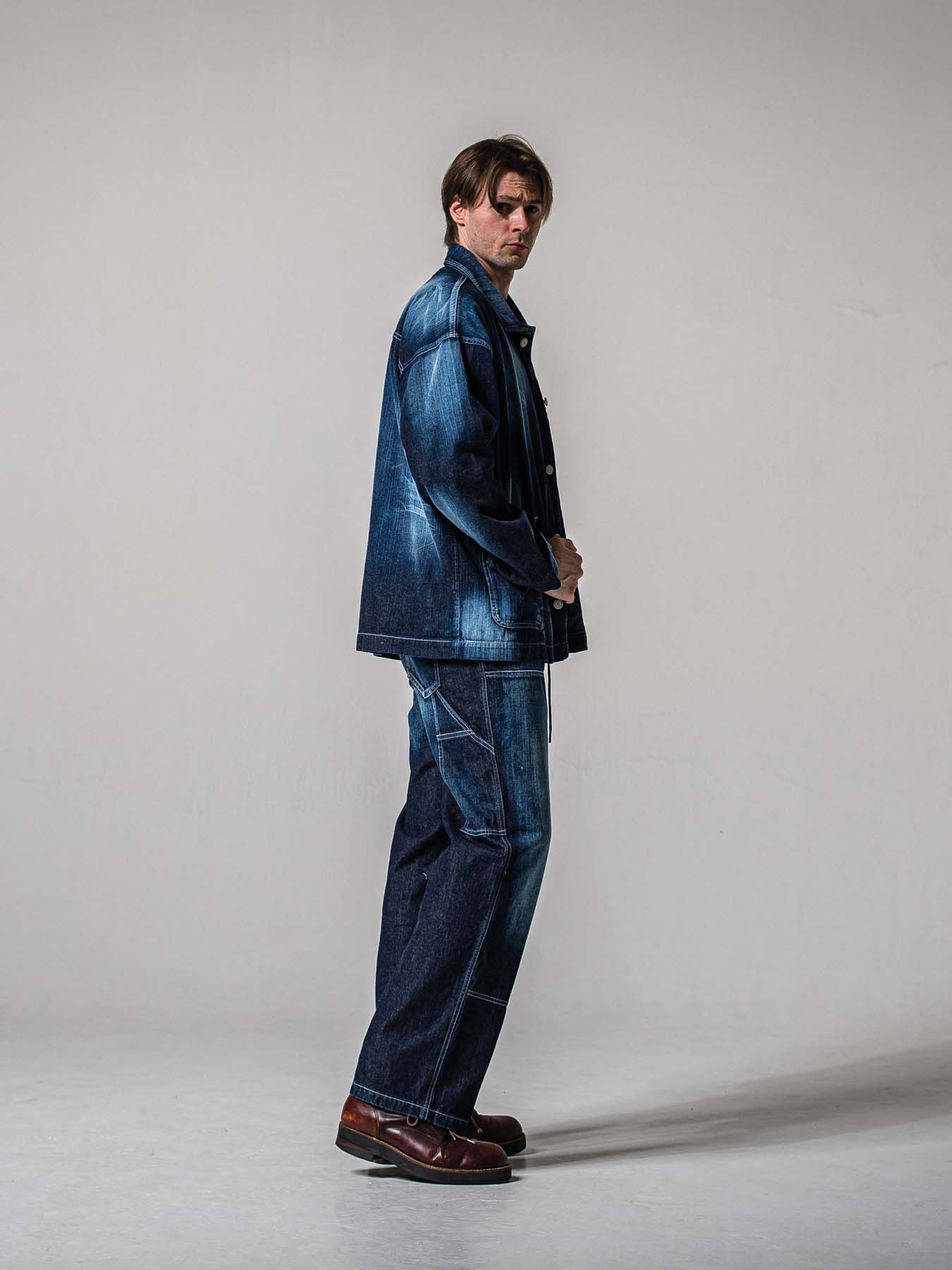 【予約品 11月16日(日) 締切】DOUBLE KNEE PT / ダブルニーワークパンツ / ダークインディゴ