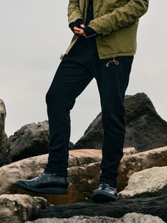 【予約品】 3D banana slacks / スラックス / ダークチャコール