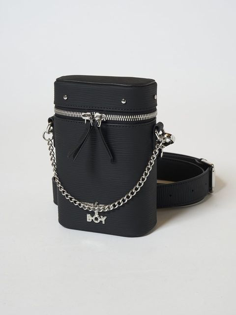 BOY Rubber Multi Pouch Bag / ミニバッグ / ブラック