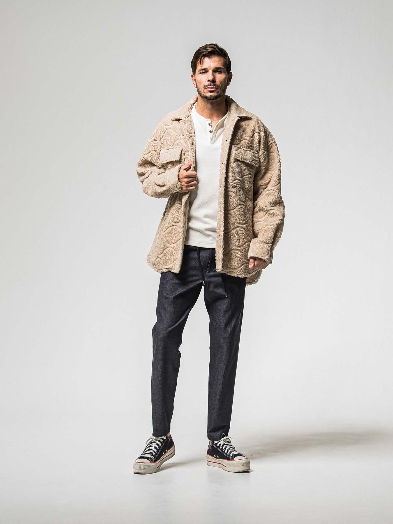 【予約品 8月31日(日) 締切】PAT WIDE EASY PANTS / パット ワイドイージーパンツ / デニム