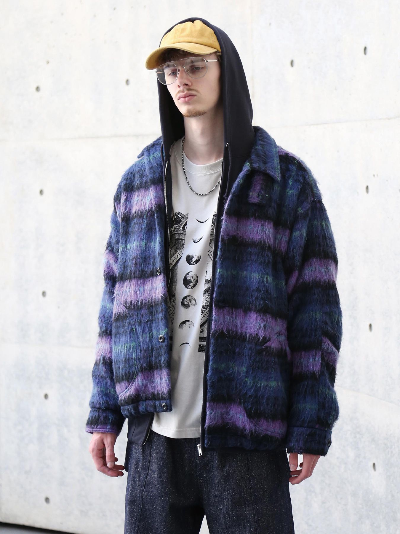 【予約品】UND PARKA / ジップスウェットパーカー / ディープネイビー【QUOLT】
