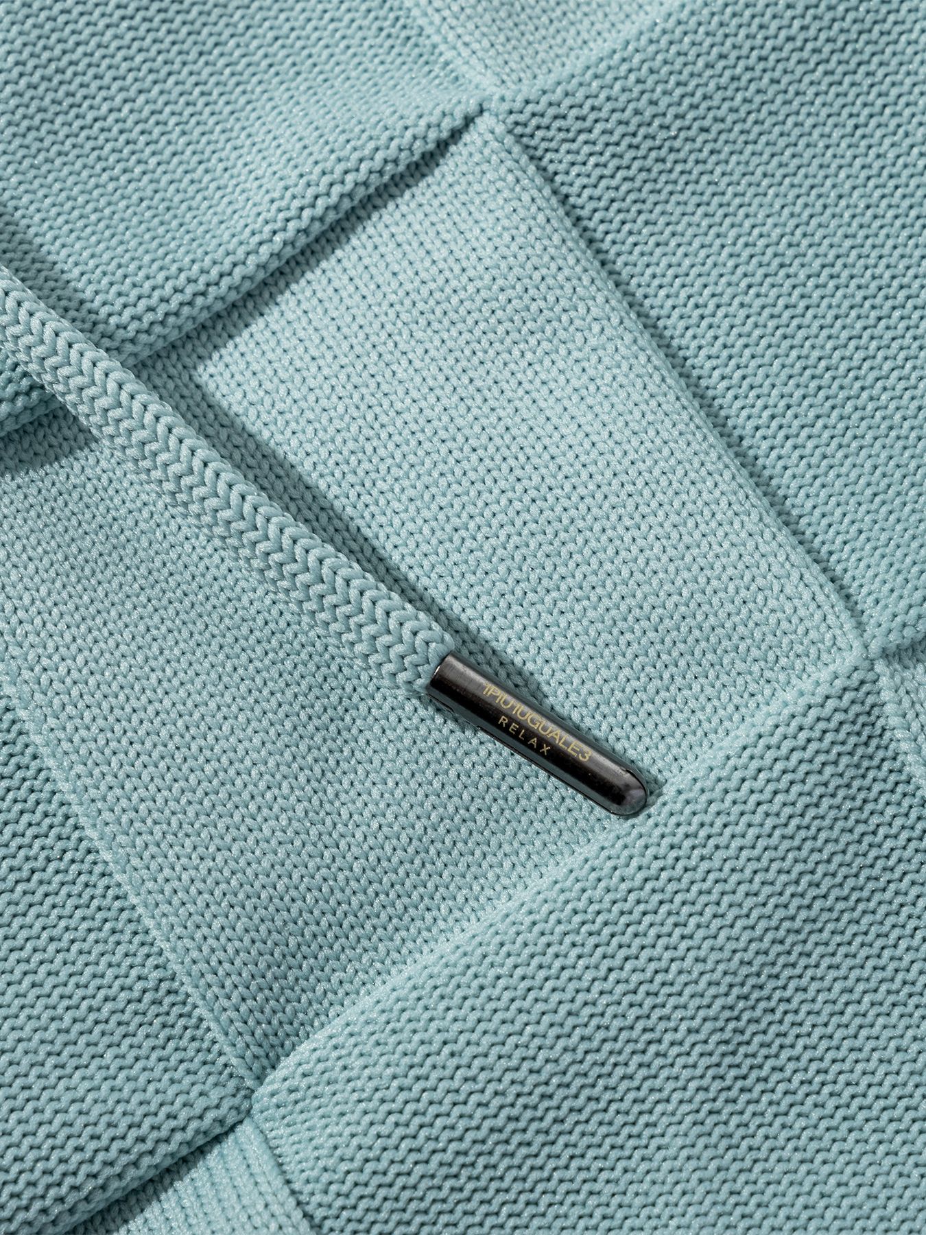 ブロックニットショーツ / ホワイト