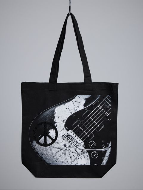Tote Bag / トートバッグ / スワロフスキー×ブラック