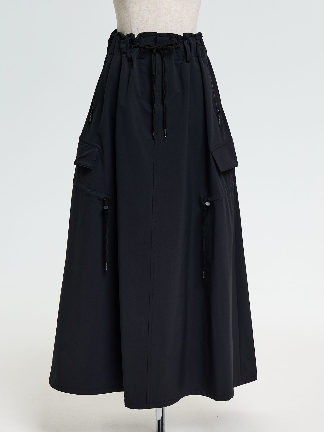 【予約品 10月26日(日) 締切】Cargo Skirt / カーゴスカート / ブラック