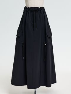 【予約品 10月26日(日) 締切】Cargo Skirt / カーゴスカート / ブラック