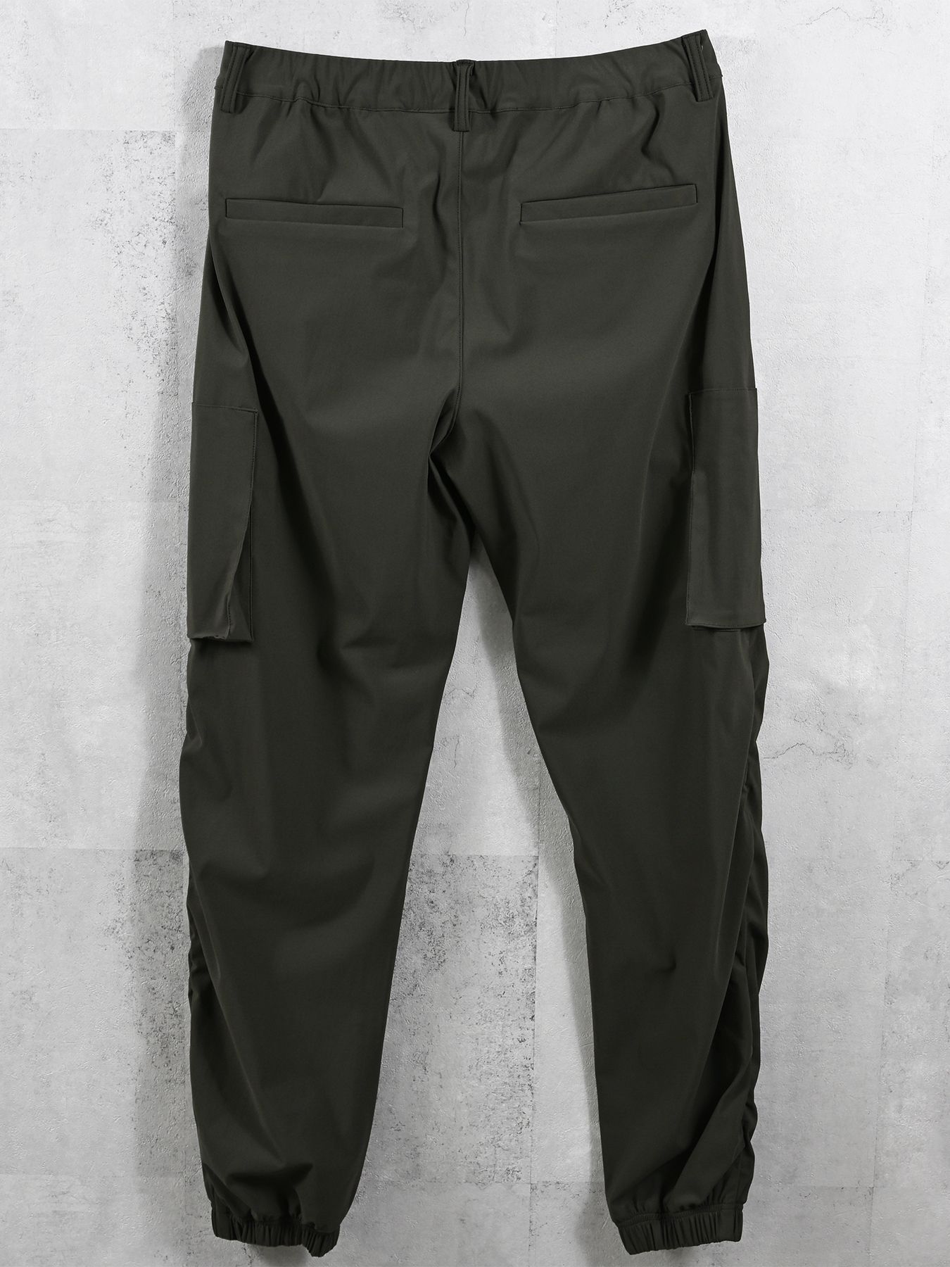 【予約品 2月15日(日) 18:00 締切】DAVID NYLON CARGO PANTS/ ミリタリーナイロンカーゴパンツ / カーキ