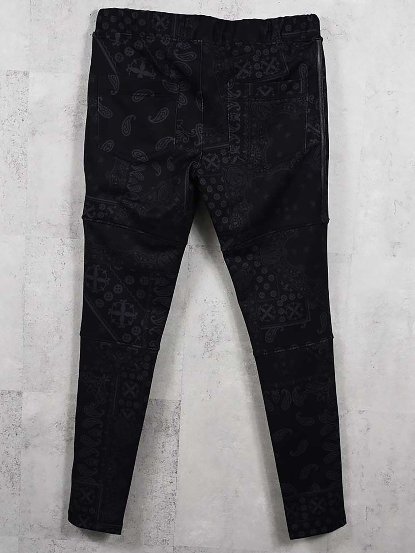 【予約品 8月31日(日) 締切】Johnson LINE HEAT PT / ジョンソン ラインヒートパンツ / ペイズリーブラック