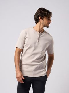 【予約品9月19日 10時締め】 ct surf henley S/S / ニットソー / アイスグレー