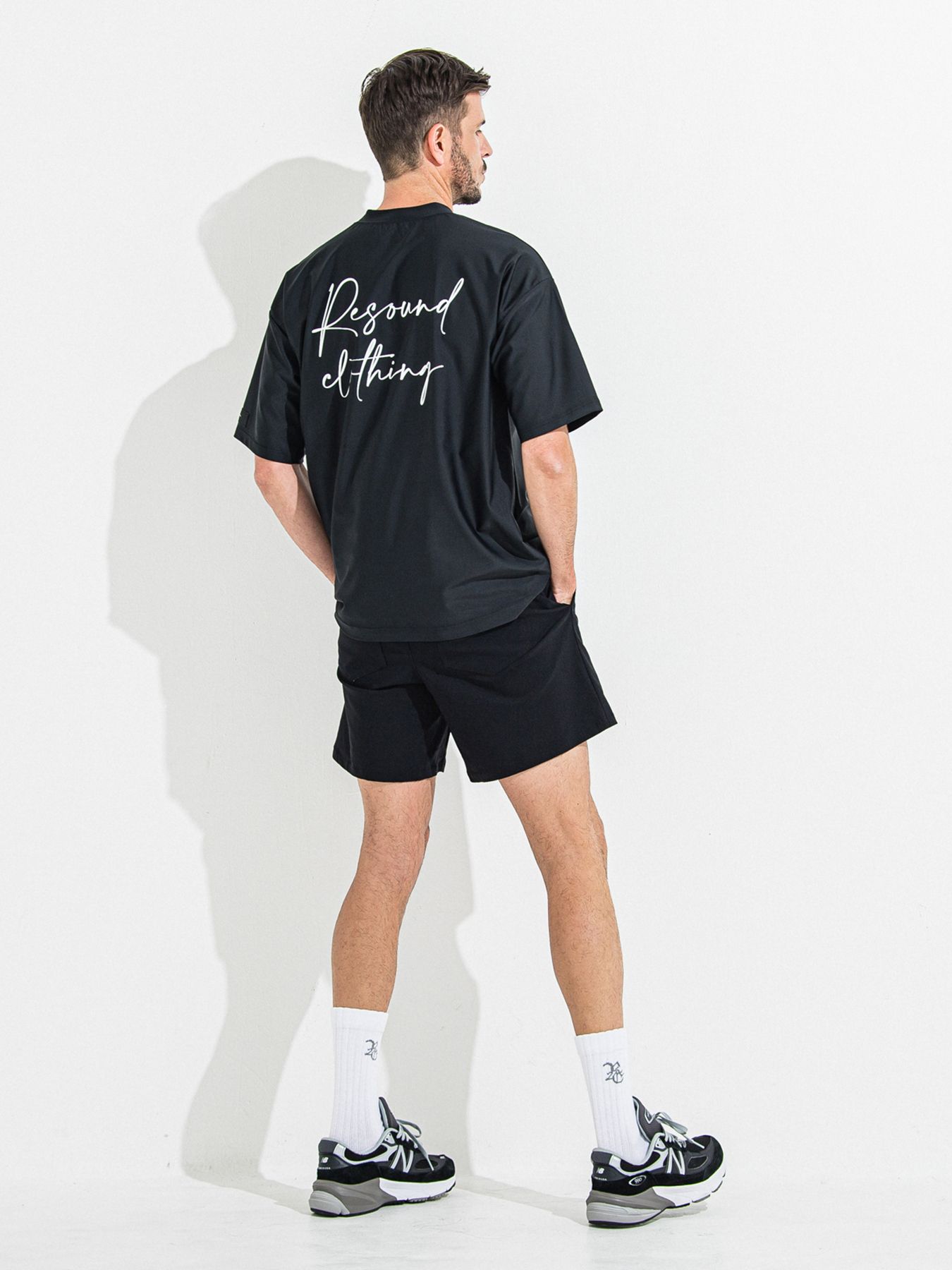 ID RASH OVER T / ラッシュガード IDオーバーサイズTシャツ / ブラック