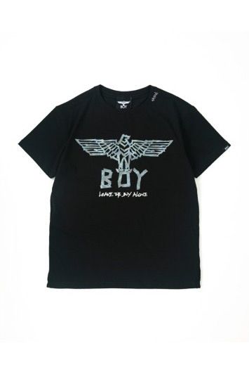 METALIC EAGLE T-SHIRTS / Black 【BOY LONDON】