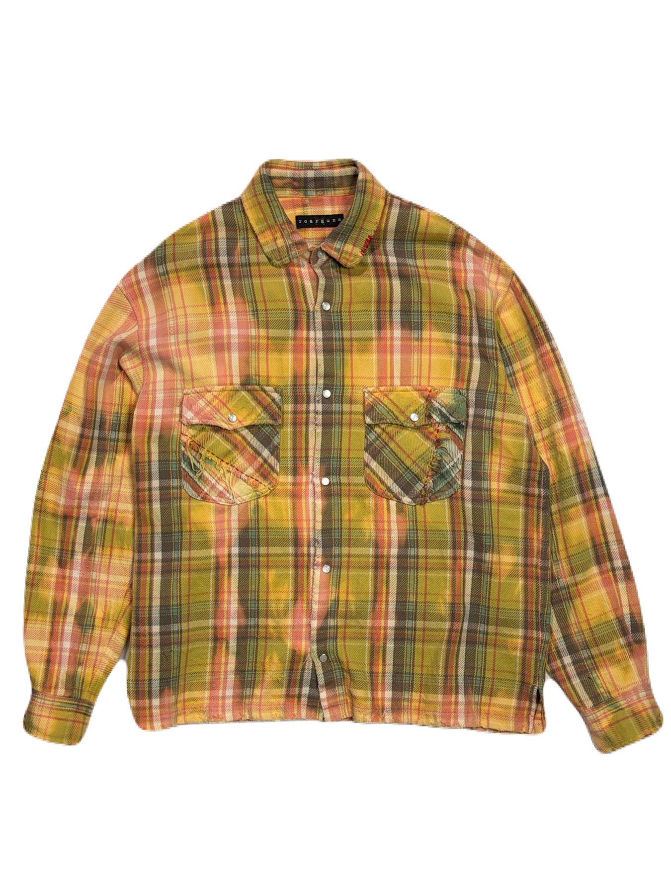 【予約品 8月23日(日) 締切】CO CHECK SHIRT/Peace / メタル / ベージュ