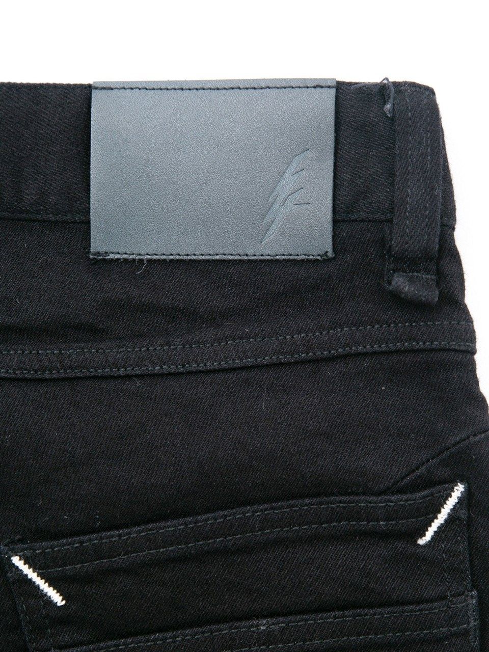 11oz Organic Cotton Stretch Denim Skinny Jeans / 11oz オーガニックコットン ストレッチデニム スキニー / Skinny John / ブラックワンウォッシュ