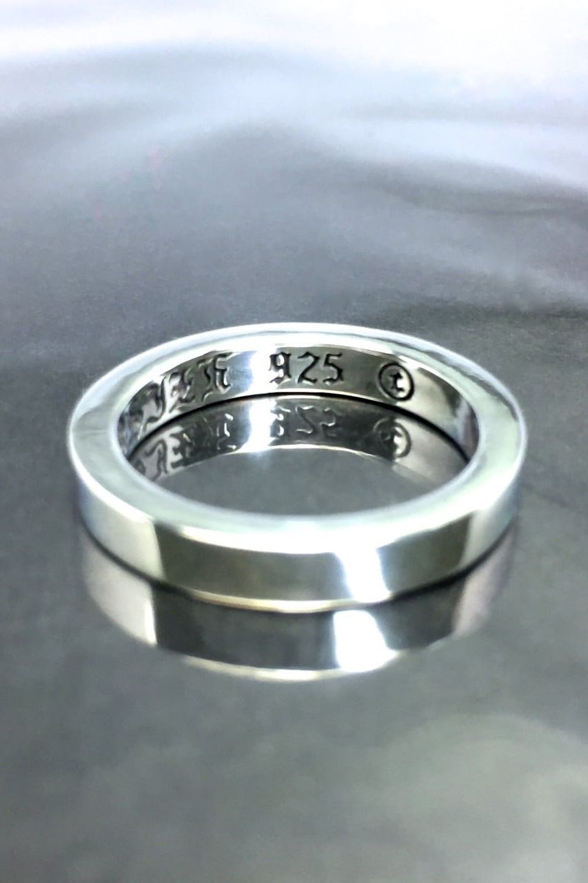 《受注生産》 PLAIN BAND RING リング 【GOD SIZE】 注文から1カ月後入荷予定