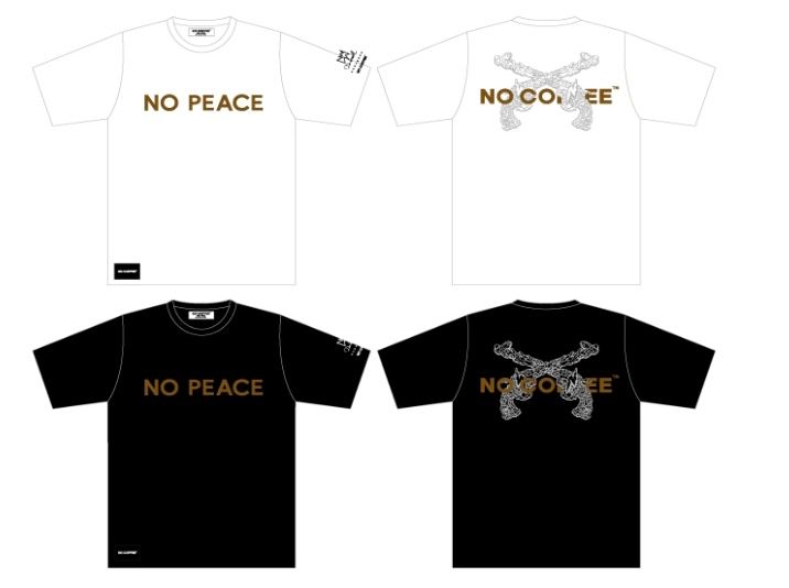 知らないと後悔！  roarguns x NO COFFEE コラボ　情報解禁します。　8/21（土）発売　Tシャツとマグカップ