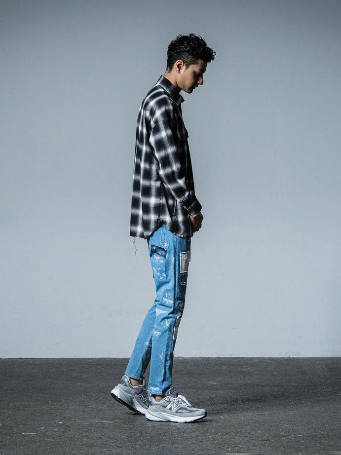 《予約品》 MICK DENIM JERSEY  / ジャージデニム / リンドリメイク