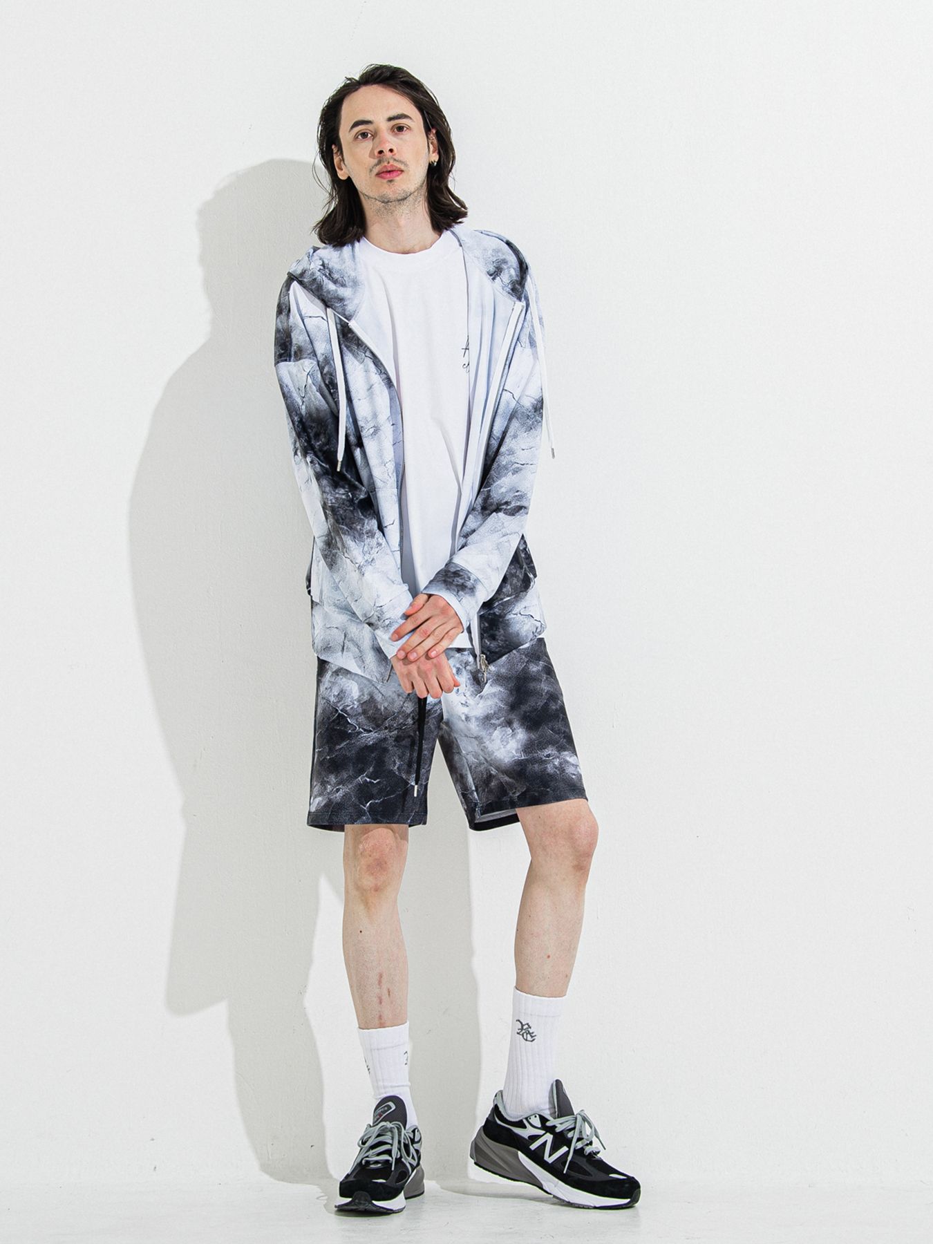 【予約品 】ID RASH OVER T / ラッシュガード IDオーバーサイズTシャツ / ホワイト