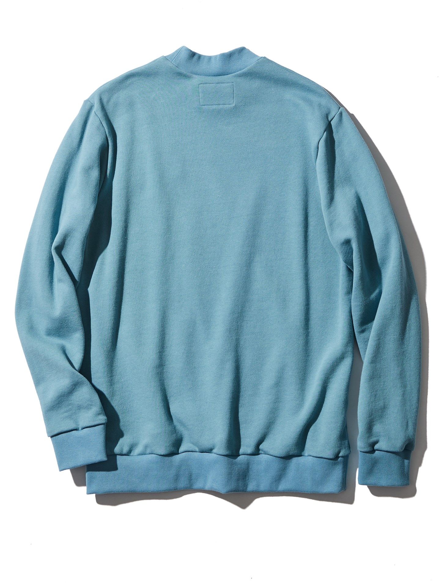 muta Mockneck Sweatshirt / スウェット / ブルー 【Acanthus×muta】