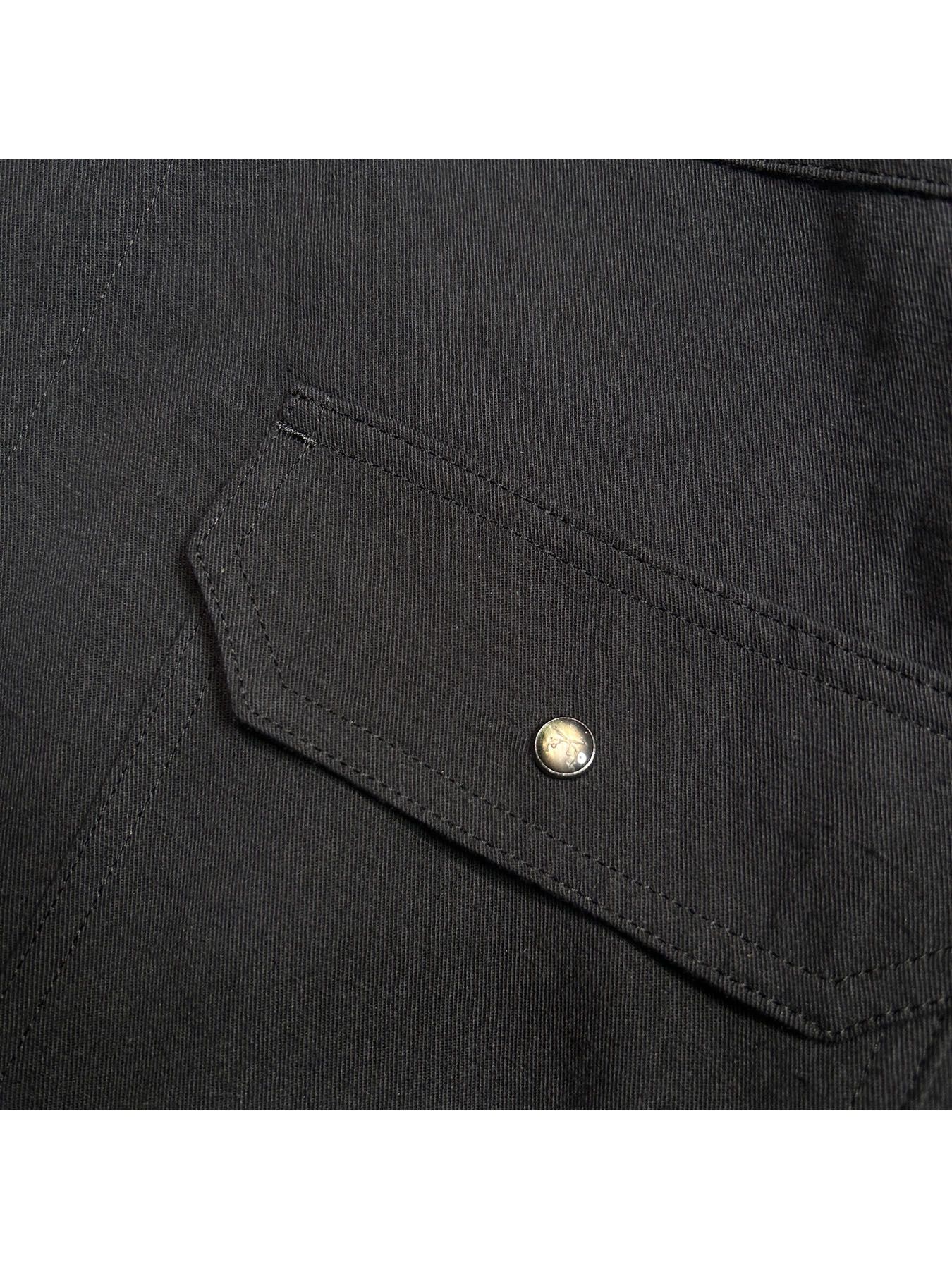【予約品 8月10日(日) 締切 】EAGLE EMBLEM SHIRT / イーグルエンブレム シャツ / ブラック×ブラック