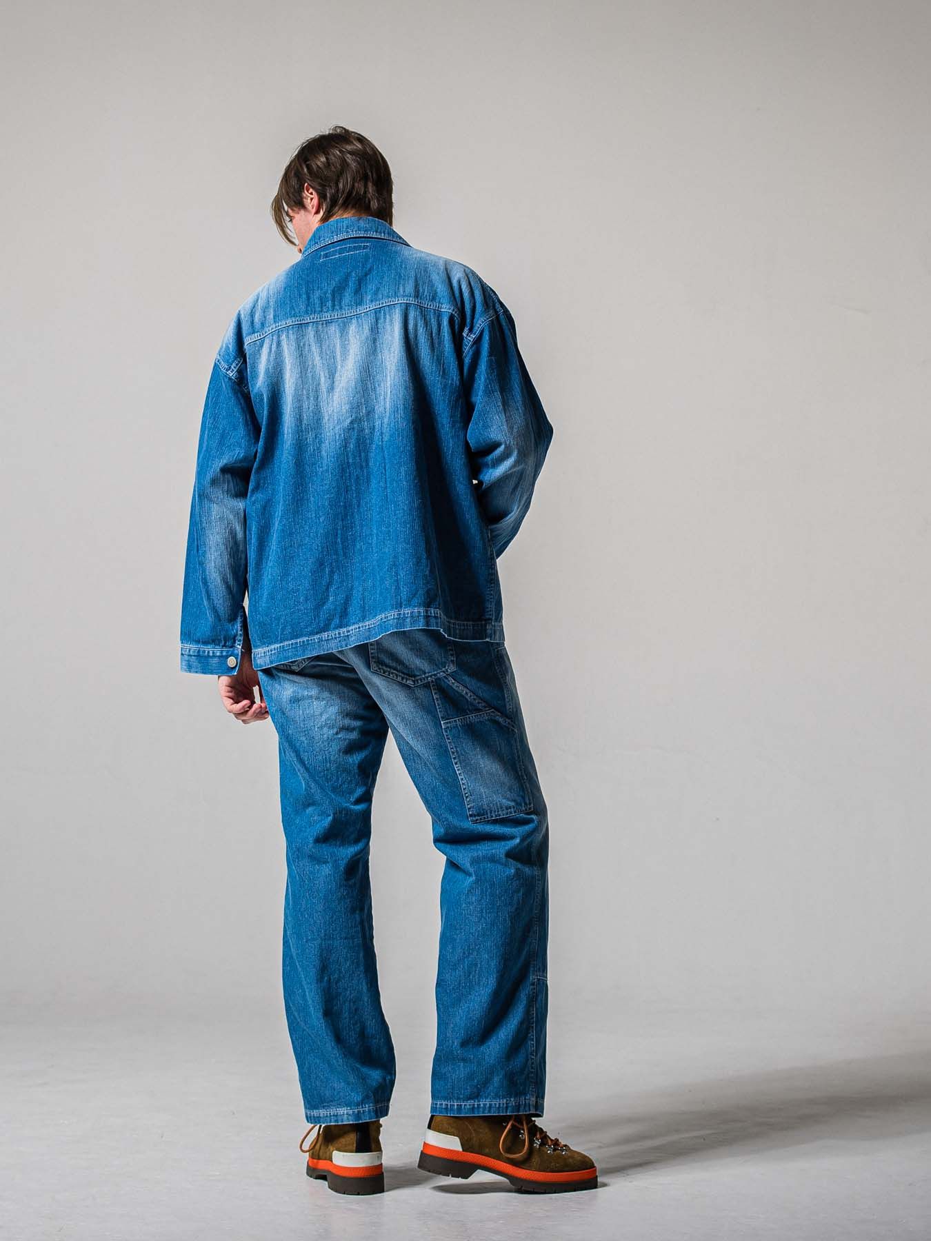 【予約品 11月16日(日) 締切】DOUBLE KNEE PT / ダブルニーワークパンツ / ライトインディゴ