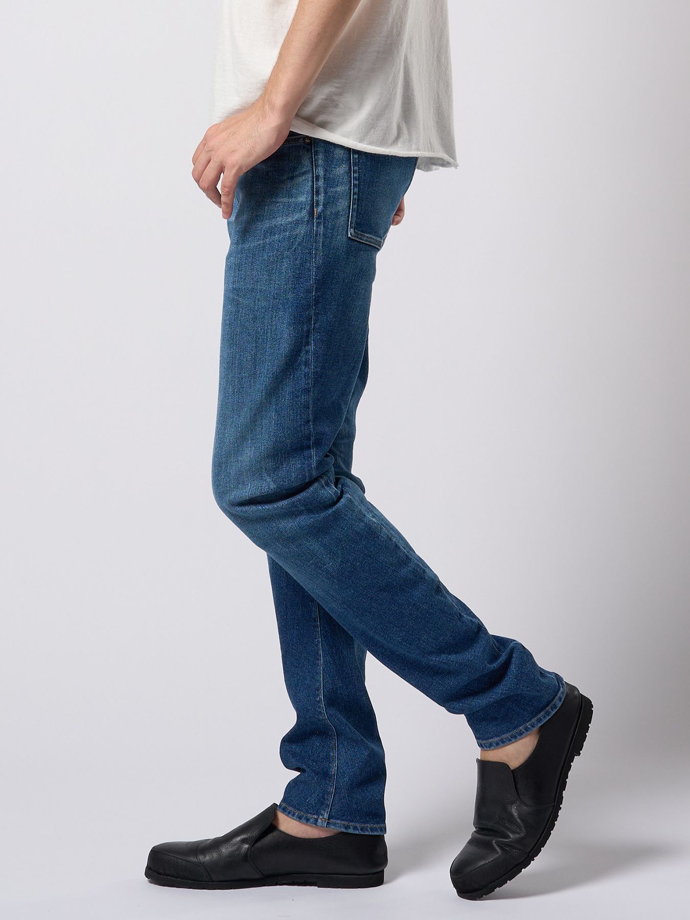 【予約品 9月23日(火) 締切】slim banana denim / スリムバナナデニム / ユーズド