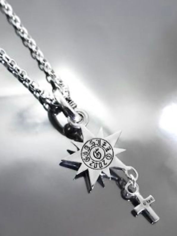 《受注生産》10P STAR with CROSS NECKLACE / 10ピークススター ウィズ クロスネックレス / 注文から2～4週間後入荷予定
