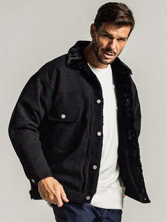 《予約9月1日18時締め》 FUR OVER 2ND G  / ファーGジャン / ブラック