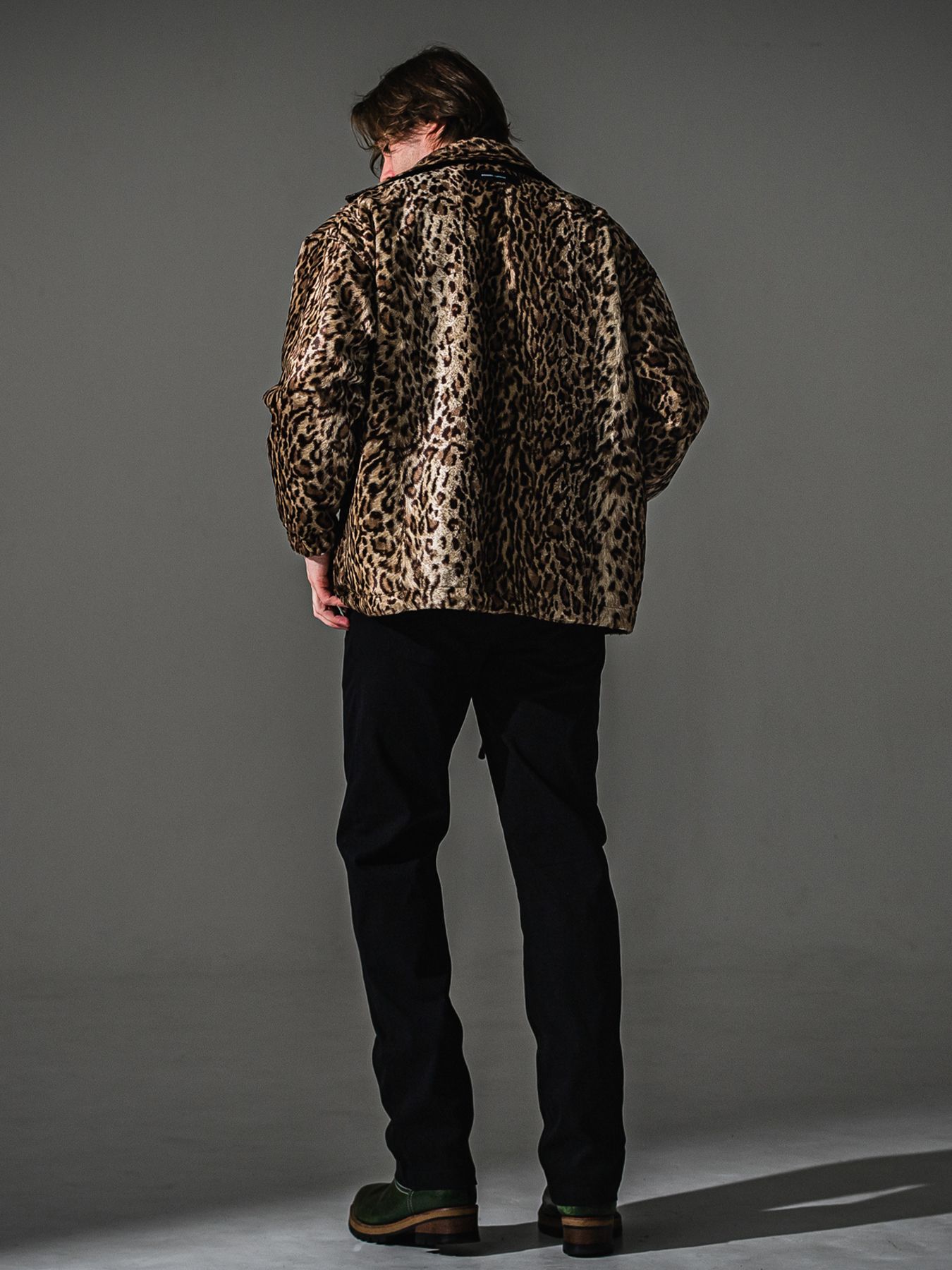 【予約品】DENIM JERSEY WIDE PT / デニムジャージー ワイドパンツ / ブラック