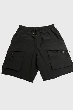 WING  黒刺繍 ハーフパンツ / ブラック 【BOY LONDON】