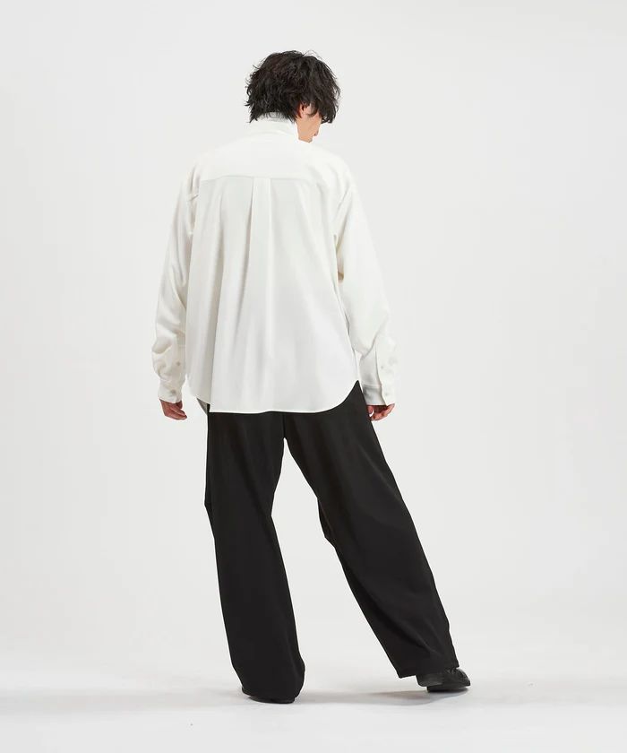 2WAYフライフロントタックシャツ WHITE