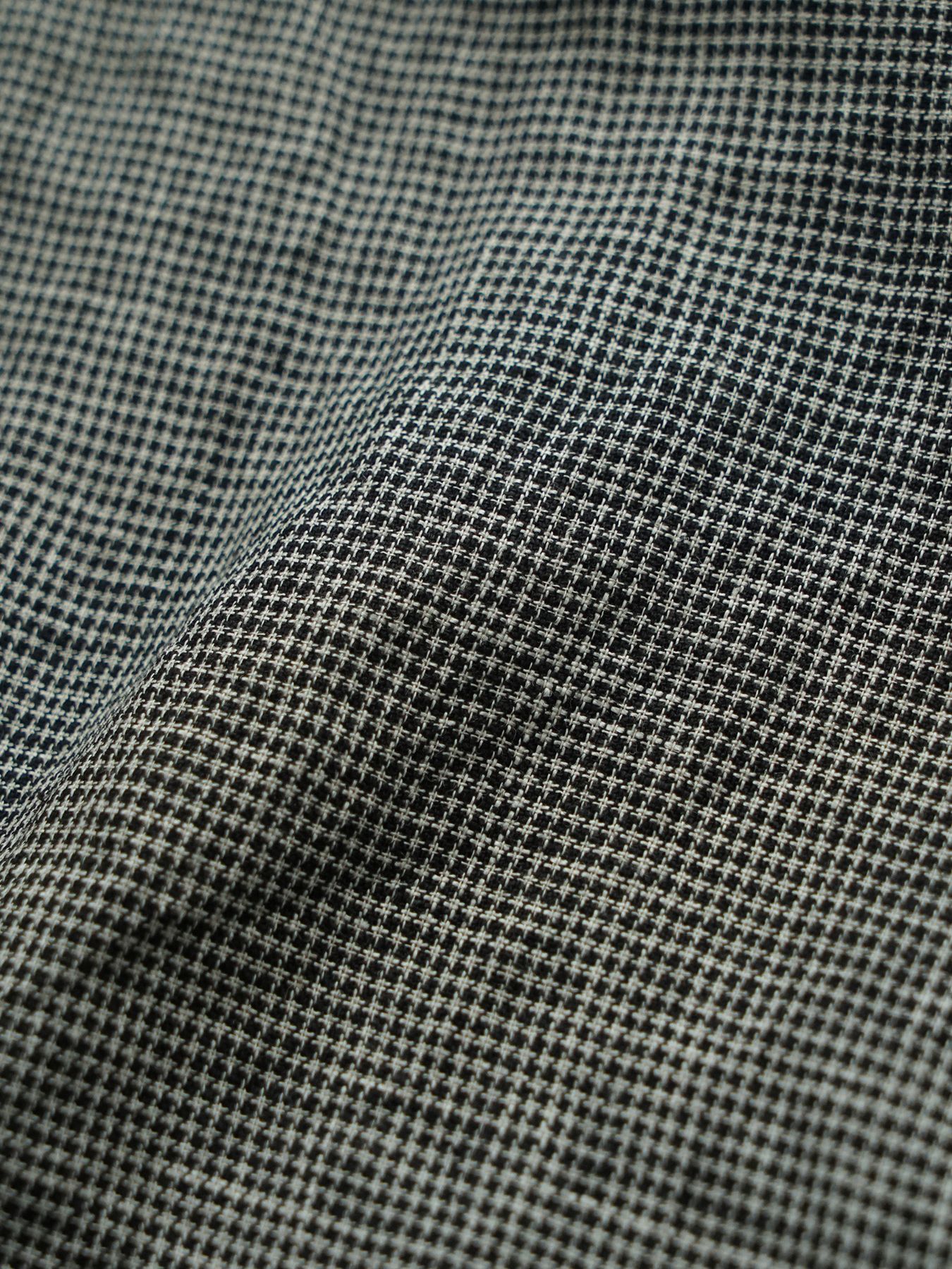 【予約品 11月23日(日) 締切】LINENSHEER POLO / リネン ポロシャツ / BEIGE千鳥