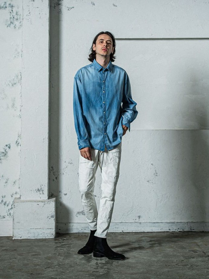 《予約11月17日19時締め》 denim jack shirts / デニムシャツ / インディゴused