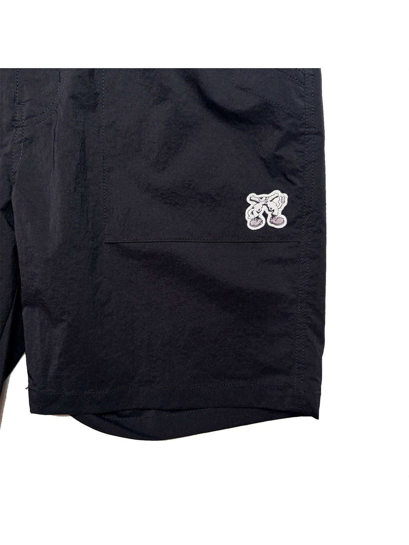 【予約品 8月23日(日) 締切】NY TAFFTA/SHORTS / ブラック