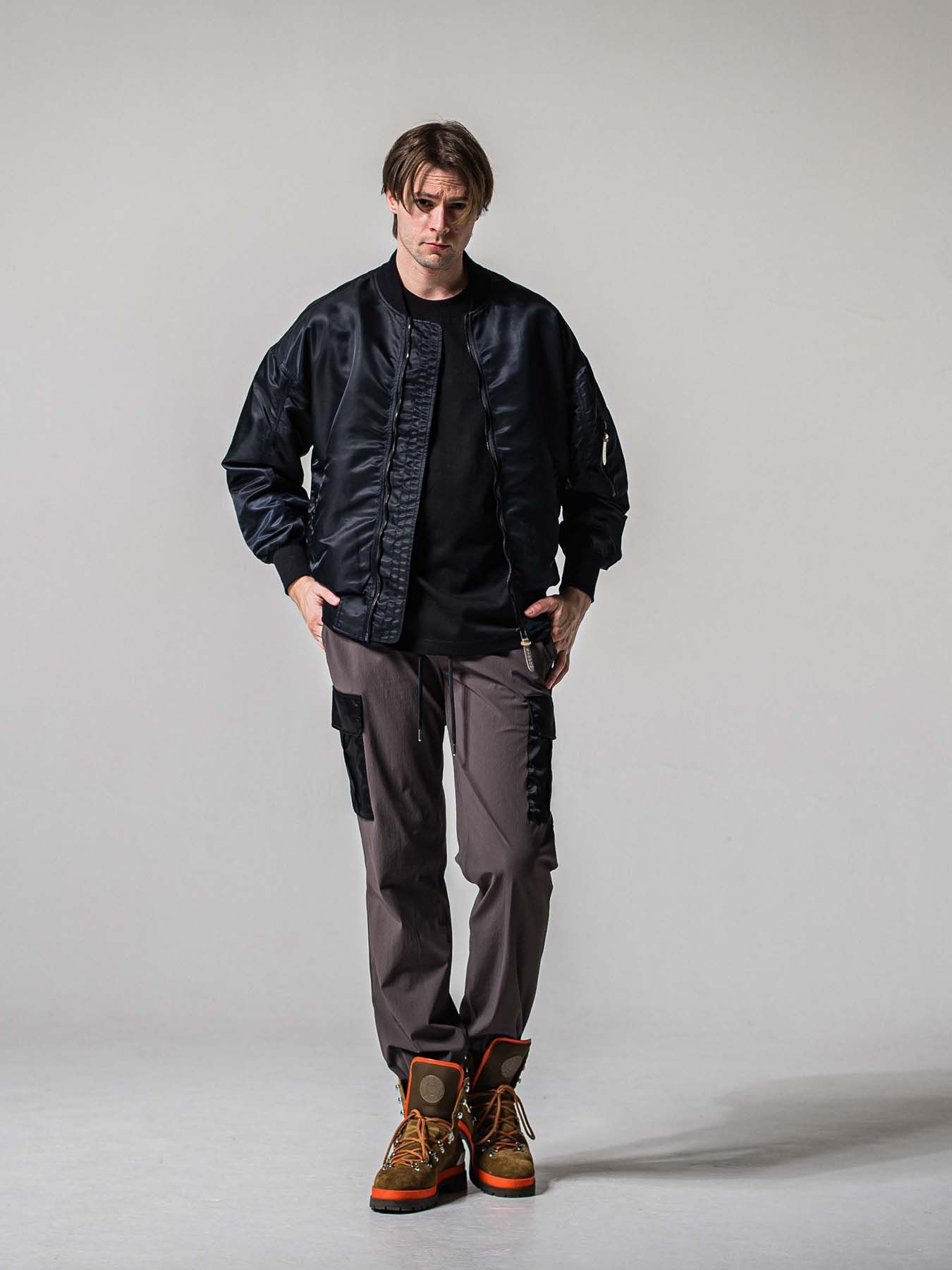 【予約品 11月16日(日) 締切】NY PT CARGO  PANTS / ナイロン イージーカーゴパンツ  / カーキ