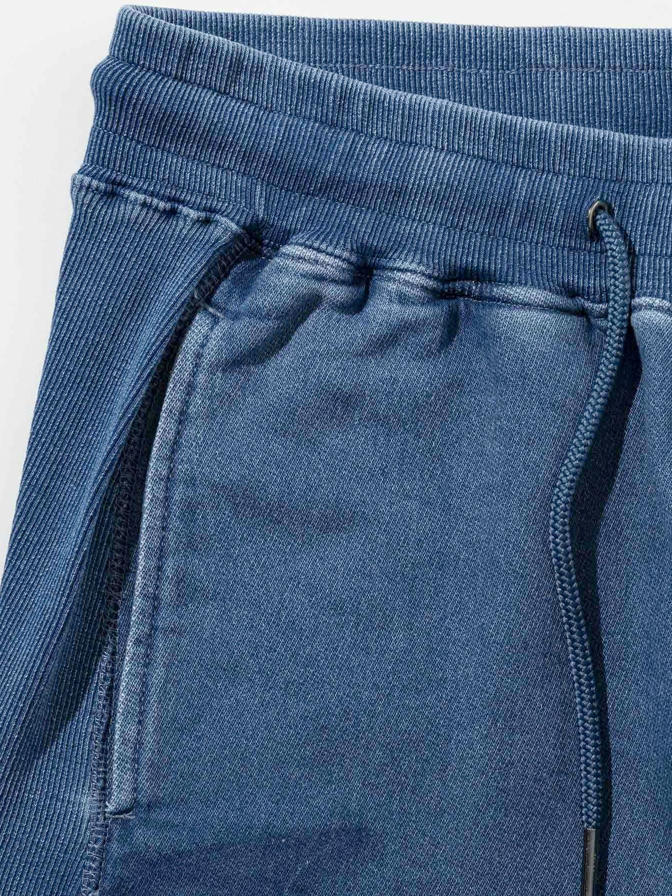 カモ柄ジョグデニムショーツ / インディゴ