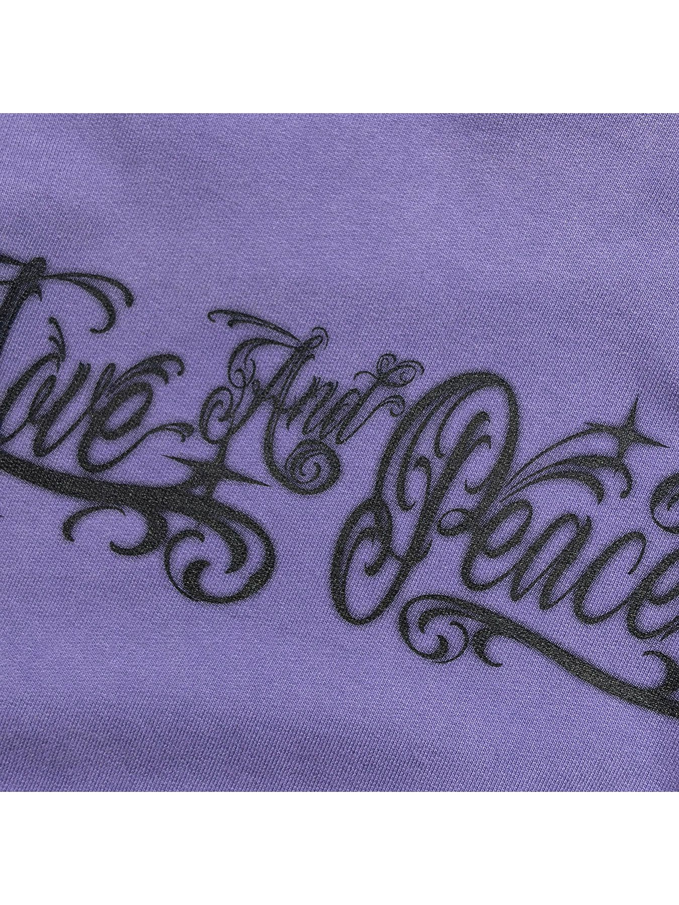 【予約品 3月9日(月) 18:00 締切】GARMENT DYED SWEAT / ガーメントダイ スウェット / パープル