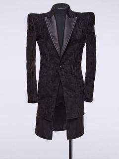 《予約品》 Anchor Layered Jacket / レイヤードジャケット / ブラック 【THE ONENESS】