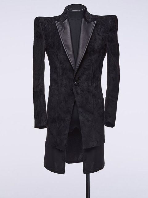 《予約品》 Anchor Layered Jacket / レイヤードジャケット / ブラック 【THE ONENESS】